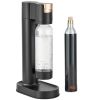 Sparkling Water Maker, Soda Maker Machine for Home Carbonating, Seltzer Water Starter Kit with BPA-free 1L PET Bottle, CO2 Cylinder