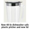 500 W 6-Speed Blender With 48 oz/1.5 L Jar , Black