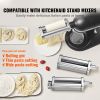 Pasta Attachment for KitchenAid Stand Mixer, Stainless Steel Pasta Roller Cutter Set Including Pasta Sheet Roller, Spaghetti and Fettuccine Cutter