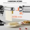 Pasta Attachment for KitchenAid Stand Mixer, Stainless Steel Pasta Roller Cutter Set Including Pasta Sheet Roller, Spaghetti and Fettuccine Cutter